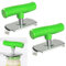 2 Stück Effortless Arthritis Jar Opener, Dosenöffner Manuell, Dosenöffner Senioren, Arbeitssparender Dosenöffner, Glasöffner Schraubdeckelöffner, Can Opener Farbdosenöffner für Familie Picknick (Grün)