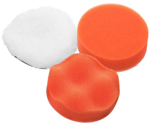 Anneome 3 Stück Schwammrad Polierscheibe Polierscheiben Für Bohrräder Für Bootswachs Polierpads Für Bohrmaschinen Auto Puffer Und Polierer Set Puffer Pads Puffer Schwamm Pad Auto