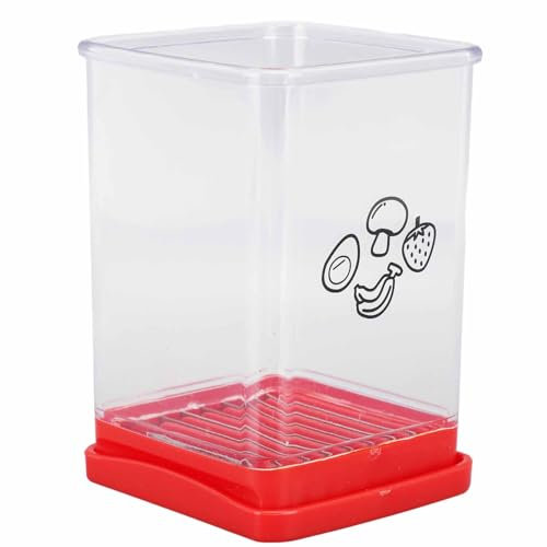 Edelstahl Speed Cup Dicer für Obst und Gemüse, multifunktionales