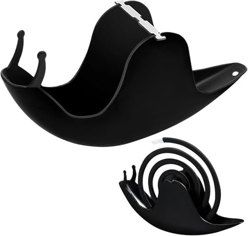 Simsky Support de Bobine de Moustique D'escargot avec 2 pcs de Fer, Support de Bobine de Moustique Créatif, Porte-encens Domestique en Métal, Support Spirale Anti-Moustiques, Porte-Encens pour la Mais