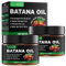 Huile de batana, Huile de batana 100% naturelle pour la croissance des cheveux, Élimine les fourches, restaure les cheveux abîmés, améliore l'éclat des cheveux (3 Packs 3 x 120 G)