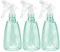 Oiiurly 3 Pcs Water Spray Bottle 500ml Plastic Empty Spray Bottles With Fine Mist and Inject Modes for Home Cleaning Hairdressing Gardening Plants Refillable Sprayer Bottle (Green)