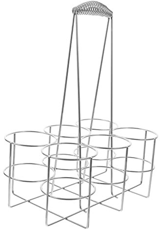 NAMOARLY Handlicher Bierflaschenträger Aus Metall Praktischer Bierflaschenhalter Für Grillpartys Und Tägliche Nutzung Leicht Und Tragbar Für Flaschen