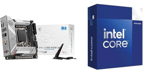 MSI MPG Z790I Edge WiFi Motherboard + Intel® Core™ i5 Desktop-Prozessor 14400 10 Kerne