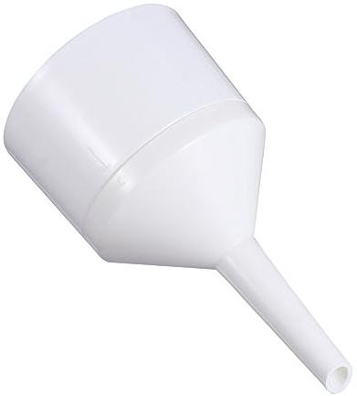 Cabilock Suction Filtration Funnel Exquisitely Made for Pharmaceutical Simple and Generous Design Liquid Funnel 70mm Plastic and College Laboratory Use