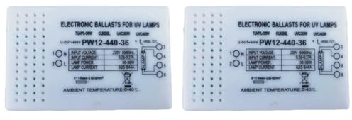 Onchdbfhuu 2X Ballasts Électroniques 30-36 W Ballast Électronique Universel 220 V pour Lampe UV G23 G10q G5