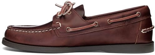 Sebago Docksides Portland Waxed, Scarpe da Barca Uomo, Marrone (Brown White), 40 EU