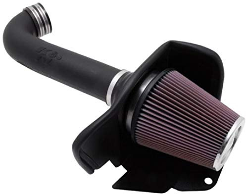 K&N Cold Air Intake System: High-Flow Air Filter, Increase Performance & Towing: Compatible with 2011-2026 Dodge/Jeep Durango, Grand Cherokee, 63-1563