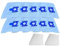 10 Premium Staubsaugerbeutel kompatibel für Progress Diamant D 610, 710, 800, 812, 850, 1400