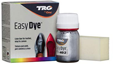 TRG The One Easy Dye, Teinture pour chaussures, Argent (402 Antique Silver), 25 ml
