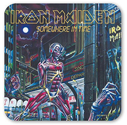 Iron Maiden Coaster Pack Somewhere in Time (6) Glasses Coasters