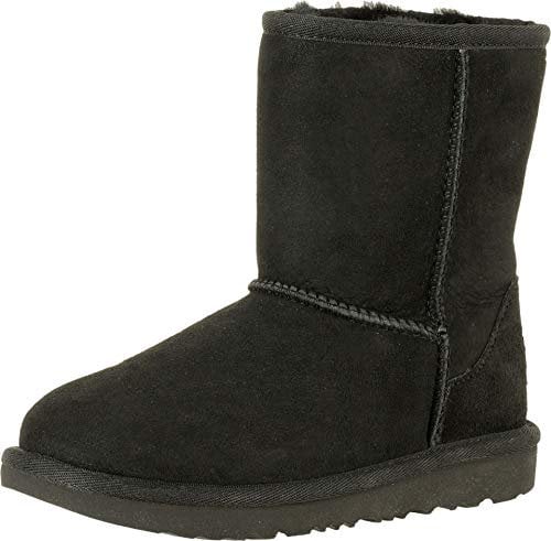 UGG Classic II Stivali classici da Unisex - Bambini e ragazzi, Nero, 33.5 EU