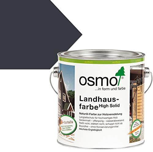Osmo Landhausfarbe 2716 Anthrazitgrau 25 Liter