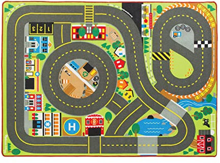 Melissa & Doug Riesen-Spielteppich Straße