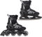 RAVEN Profession 2in1 Schlittschuhe Inlineskates Inliner für Kinder und Erwachsene verstellbar (Black, 31-35 (20,5cm-23cm))