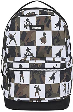 Fortnite Unisex-Erwachsene Multiplikator Rucksäcke, Schwarz/Grün, Einheitsgröße