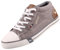 MUSTANG Herren Canvas Mid-Top Sneaker Grau EU 43