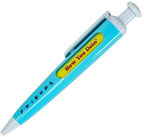 FRIENDS zitieren Stift Blau/Weiß/Multi One size