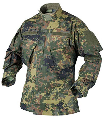 Helikon-Tex CPU Jacke Shirt - PolyCotton Ripstop - Flecktarn
