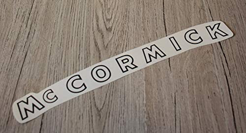 IHC MC CORMICK Aufkleber für Sitzschale Traktor Logo Emblem Sticker Label