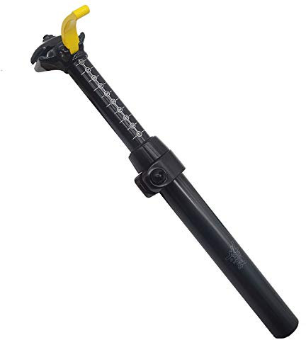 YCXYC 30.9/31.6mm Sattelstütze,Fahrradsattelstütze,MTB Rennrad Sattelstütze,Teleskop Fahrrad Sattelstütze,Höhenverstellbare Aluminium Sattelstütze Sattelstützenlänge 375mm,30.9 * 375mm
