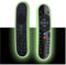 MOSHOU Anti-Rutsch Schutzhülle Kompatibel mit 2020 Newest Sky Q Fernbedienung EC201 / EC202, Silikon Schutz, Guter Grip, Stoßfeste Abdeckung mit Anti-Lost Handschlaufe (Grün Weiß)