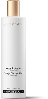 Alqvimia | 100% natürliches Orangenblütenwasser für Empfindliche und Fettige Haut | Gesichtswasser und Toner für Tag und Nacht, erfrischt, beruhigt und feuchtigkeitsspendend | Spray | 100 ml