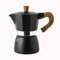 Mnsun Cafetera de 300 ml, apta para inducción | Cafetera moka de aluminio, espresso, cafetera espresso, cafetera espresso, cafetera espresso, cafetera moka para cafetera de filtro