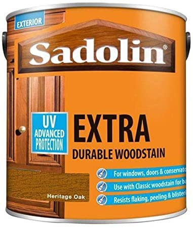 WALLPAPER EMPIRE SADOLIN Extra Durable Wood Stain Heritage Oak 0.75 litres