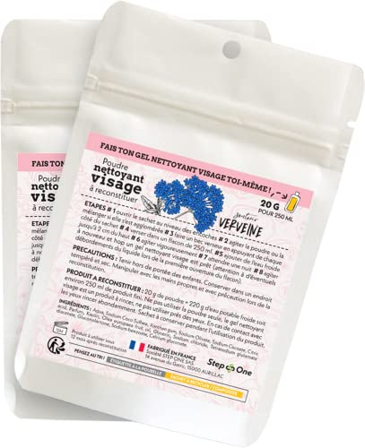 Gesichts Reinigungs Creme als Pulver mit Verbene Duft
