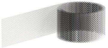 Sarei Multischutzgitter | 60 mm x 5 m | Maschenweite 4 x 3 mm | Stärke ca. 0,8 mm | m Schutz vor Insekten und Kleintieren | Lüftungsprofil | Made in Germany