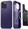 Spigen Mag Armor MagFit Hülle Kompatibel mit iPhone 14 Pro -Deep Purple