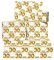 Geschenkpapier zum 30. Geburtstag – 6 Bögen Geschenkpapier und Anhänger – Alter 30 dreißig – Gold weiß – Geschenkpapier für Männer – Geburtstagsgeschenk für Frauen – von Central 23