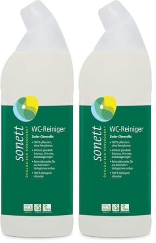 Sonett WC-Reiniger Zeder-Citronella, 750 ml (Packung mit 2)