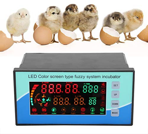 Uadme Brutmaschine Thermostat Regler Inkubator Ei Hygrostat Mikrocomputer Steuerungssensor Automatische Temperaturregelung für Brutmaschine