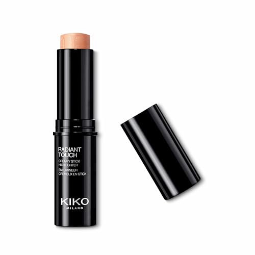 KIKO Milano Radiant Touch Creamy Stick Highlighter 102, Aufheller-Stick: Cremige Textur Mit Strahlendem Finish