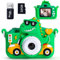 Pllieay Macchina Fotografica Bambini Dinosauro, Fotocamera Bambini,Fotocamera Digitale per Bambini con Scheda da 32GB, 1080P HD, 5 Giochi,Macchina Fotografica Giocattolo Regalo di Compleanno/Natale