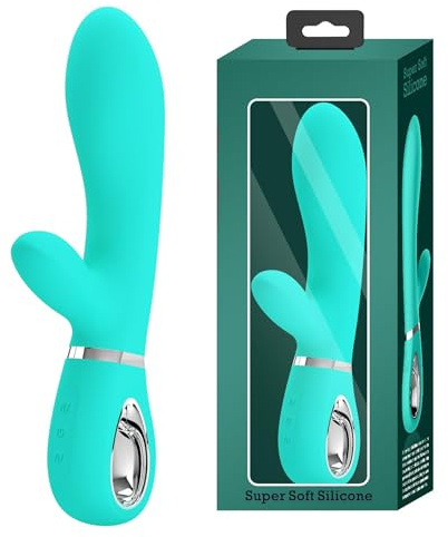 Pretty Love Thomas -Rabbit Vibrator, Blau, 2.05x4cm