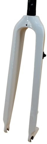 Fourches de vélo entièrement Blanches pour VTT, Fourche Avant de vélo en Fibre de Carbone, Frein à Disque, VTT Rigide, fourches de VTT 26 Pouces et 29 Pouces