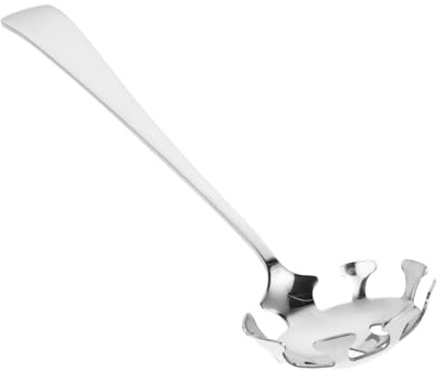 MAGICLULU Cuillère À Ramen Cuillère À Spaghetti En Métal Louche À Pâtes Passoire En Acier Inoxydable Avec Dents