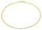 CARISSIMA Damen - Fußkettchen 375 Gold Rundschliff Diamant 1.23.0464