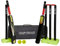 Ram Cricket Junior Crazy Cricket Set - approx. ages 9-13 yrs - includes 1 x Size 5 Bat, 1x Size 3 Bat – Durable & Balanced Kwik Cricket Style Set for Training, Matches, Garden, Beach, or Park