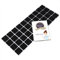 Adsamm® / 40 x Selbstklebende Filzgleiter/Schwarz / 25x25 mm/Quadratisch/Möbelgleiter aus Filz mit 3.5 mm Stärke/Möbel- und Bodengleiter