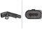 HELLA 6PU 009 163-481 Impulsgeber, Kurbelwelle - 12V - 3-polig - ohne Kabel