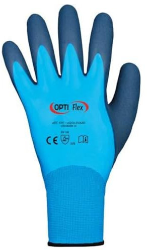 Handschuhe wasserdicht Optiflex topgrip Lebensmittel geeignet - Premium qualität Gr. 9
