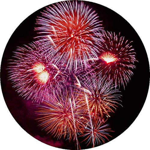 24 x 40mm 'Feuerwerk' Aufklebern/Stickers (SK00002336)