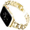 Compatibile con cinturino Apple Watch Serie 9, 45 mm, oro metallo, da donna e da donna, classico, cinturino di ricambio in acciaio inox, cinturino di ricambio per iWatch 42/44/49 mm, serie 9, 8, 7, 6,