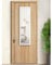 Vivo Technologies Over the Door Mirror - Full Length Hanging Door Mirror for Bedroom, Bathroom, Dorm, Wardrobe, 106x36cm White