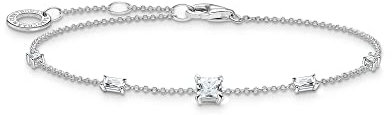 Thomas Sabo Armband mit weißen Steinen silber 925 Sterlingsilber A2059-051-14