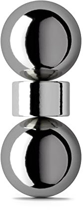 Fake Bauchnabelpiercing - Magnetisches Bauchnabel Piercing - Clip Piercing - Non Piercing - Schmuck Piercing